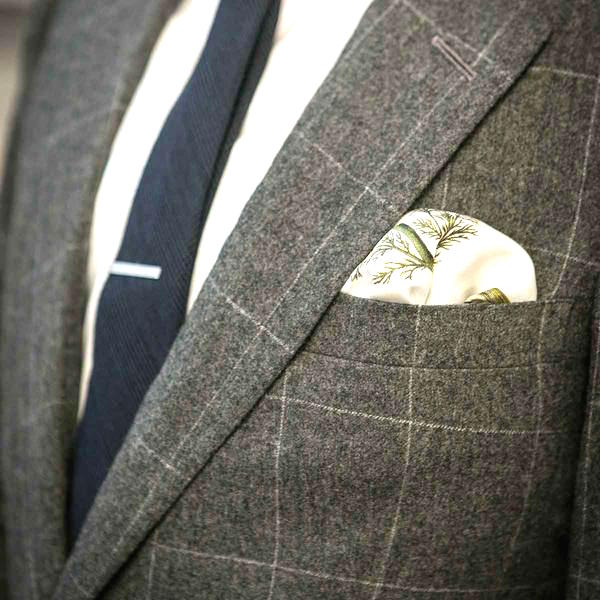 The puff fold pocket square