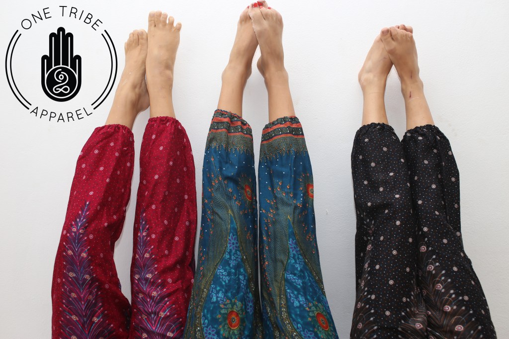 Exotic colourful prints harem pants