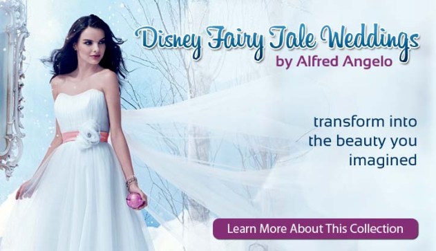 Alfred Angelo Disney wedding dresses