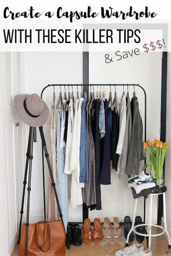 Capsule Wardrobe Tips, reduce wardrobe, minimize wardrobe, upcycle_pin