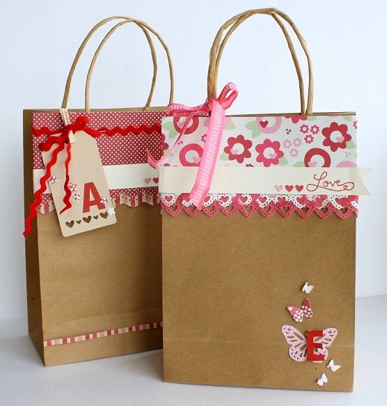 Valentines Day gift bag