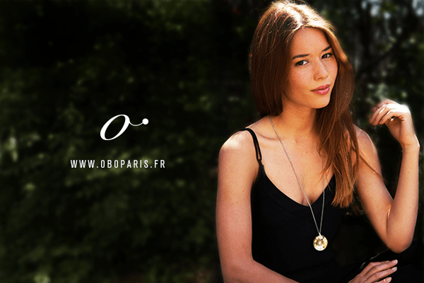 White OBO Pearl pendant