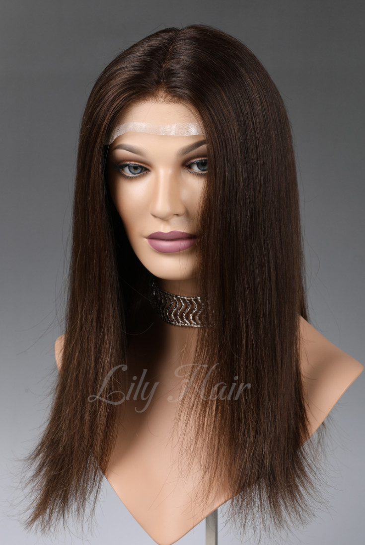Lace front wig