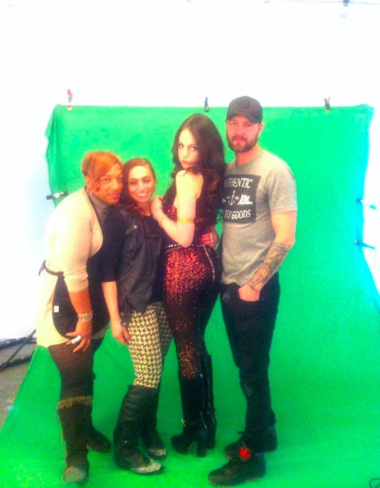 Rania with Liz Gillies at Artestile photos shoot