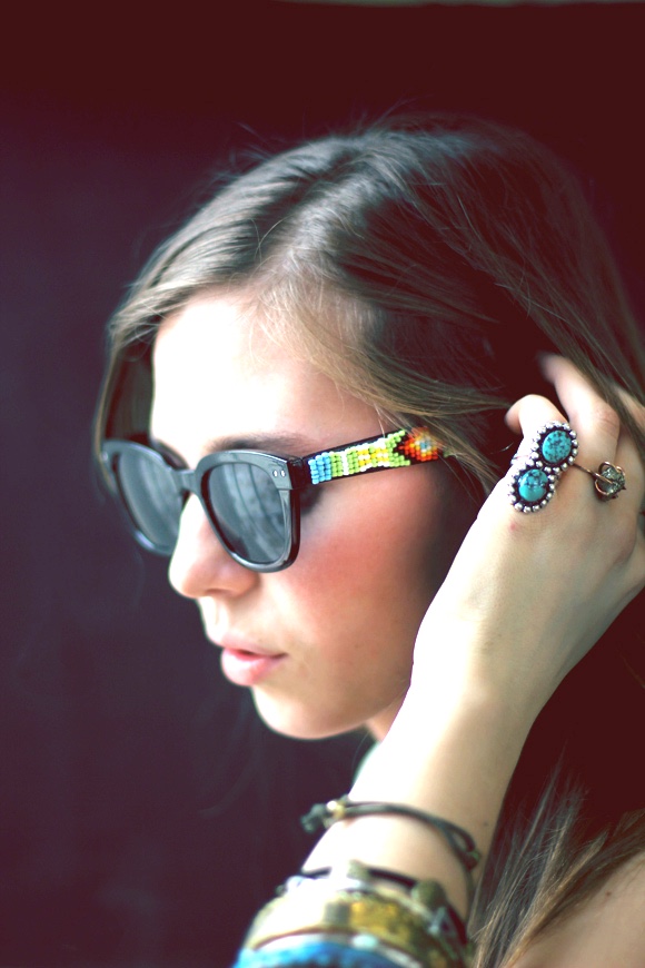 Beaded DIY sunnies